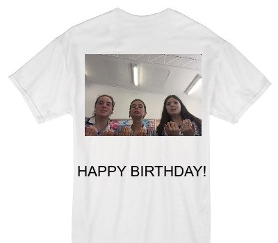 Custom Gildan 100% Cotton White T-Shirt