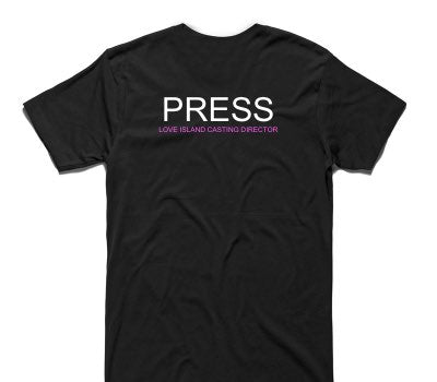Custom AS Colour 100% Cotton Black T-Shirt
