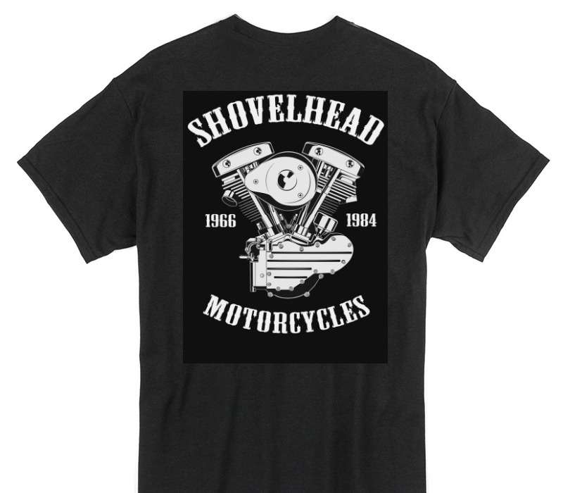 Custom Gildan 100% Cotton Black T-Shirt
