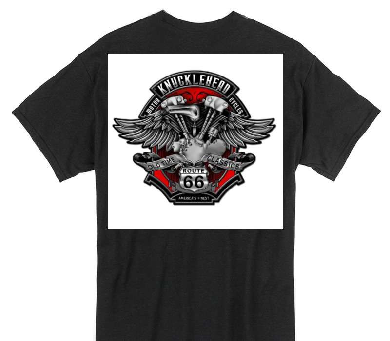 Custom Gildan 100% Cotton Black T-Shirt