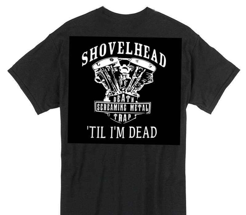 Custom Gildan 100% Cotton Black T-Shirt