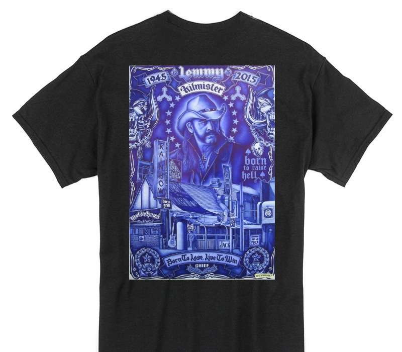 Custom Gildan 100% Cotton Black T-Shirt