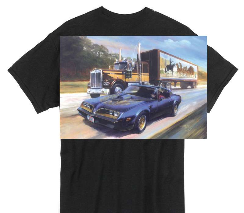 Custom Gildan 100% Cotton Black T-Shirt