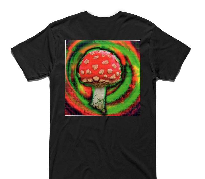 Custom AS Colour 100% Cotton Black T-Shirt