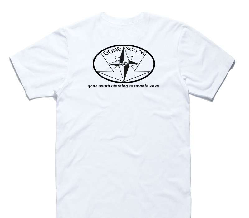 Custom AS Colour 100% Cotton White T-Shirt