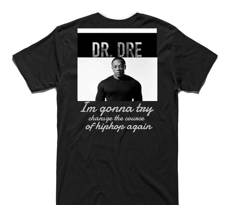 Custom AS Colour 100% Cotton Black T-Shirt