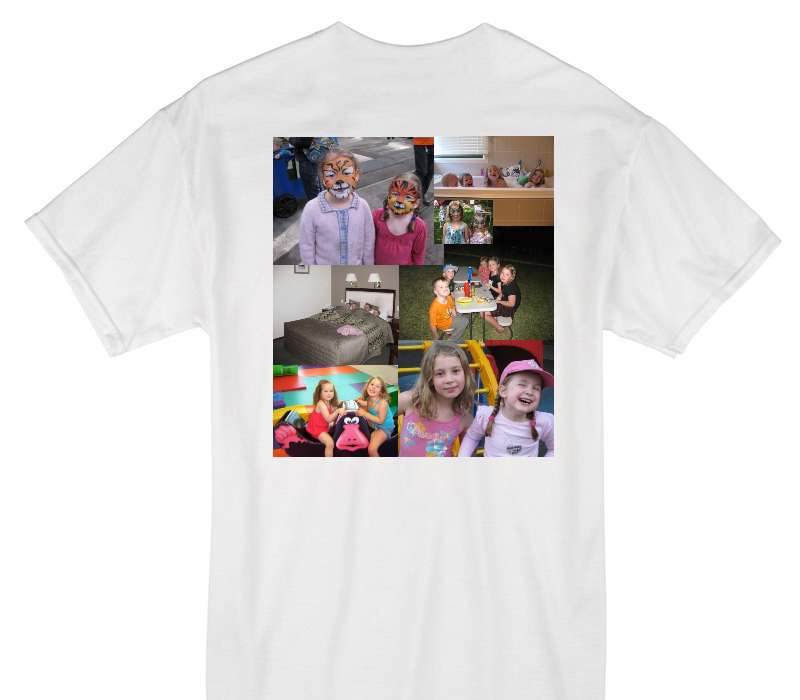 Custom Gildan 100% Cotton White T-Shirt