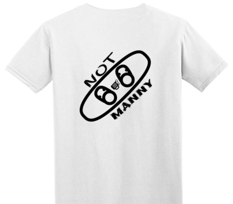 Custom Adult Soft Style 100% Cotton White T-Shirt