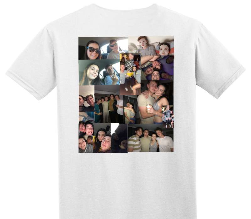 Custom Adult Soft Style 100% Cotton White T-Shirt