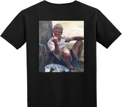 Custom Adult Soft Style 100% Cotton Black T-Shirt
