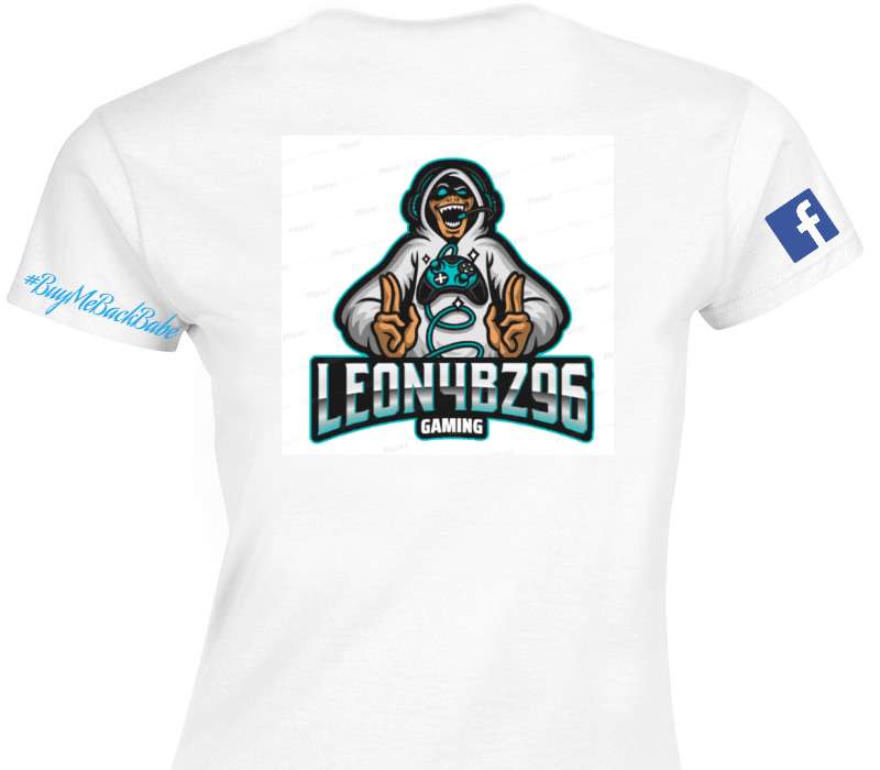 Custom Womens Soft Style 100% Cotton White T-Shirt