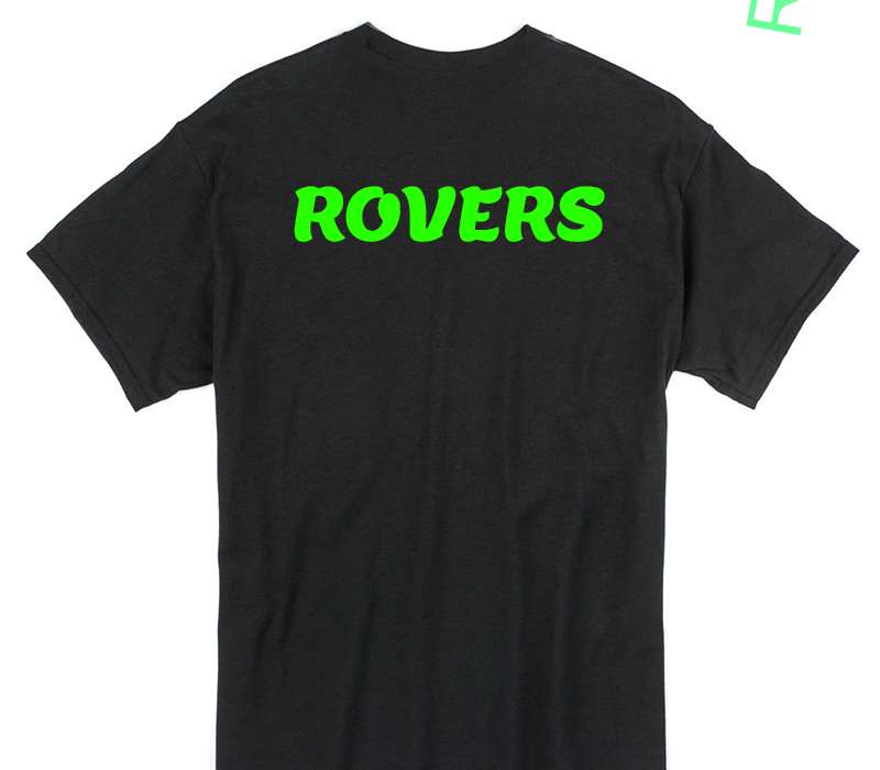 Custom Gildan 100% Cotton Black T-Shirt