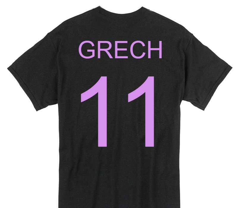 Custom Gildan 100% Cotton Black T-Shirt