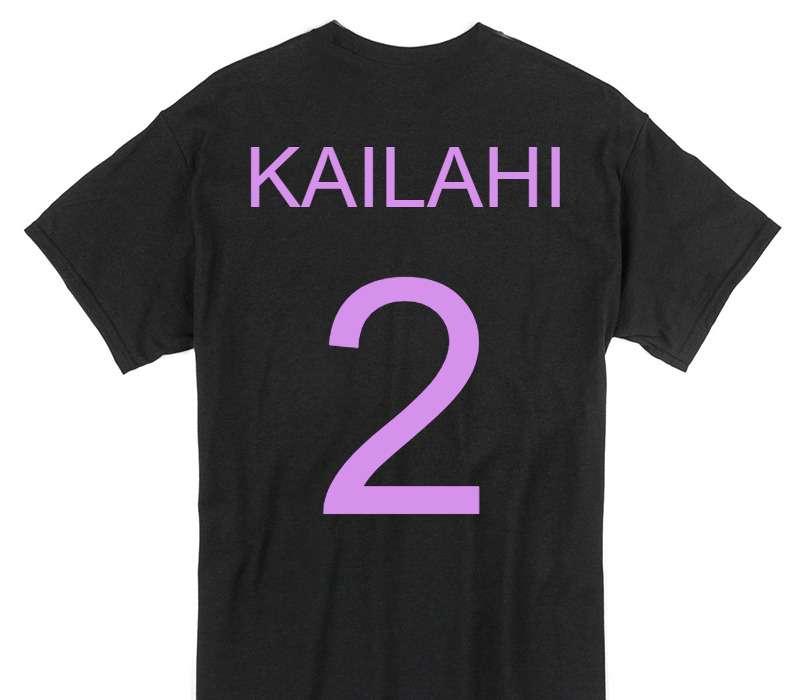 Custom Gildan 100% Cotton Black T-Shirt