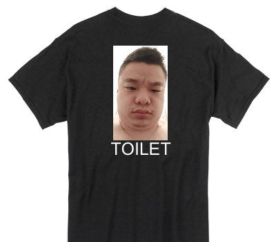 Custom Gildan 100% Cotton Black T-Shirt