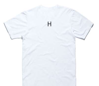 Custom AS Colour 100% Cotton White T-Shirt