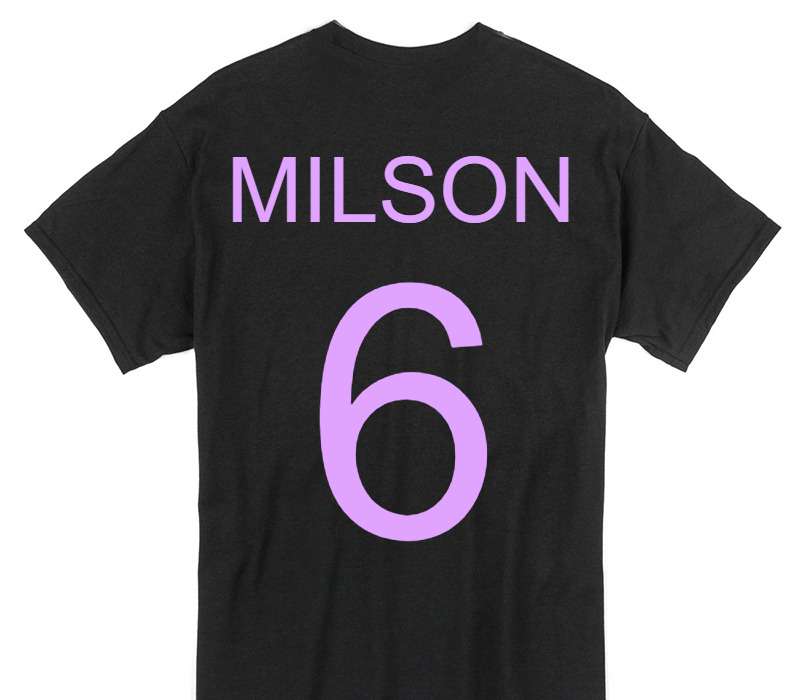 Custom Gildan 100% Cotton Black T-Shirt