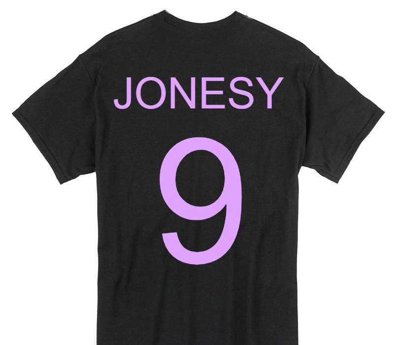 Custom Gildan 100% Cotton Black T-Shirt
