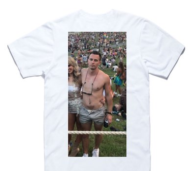Custom AS Colour 100% Cotton White T-Shirt