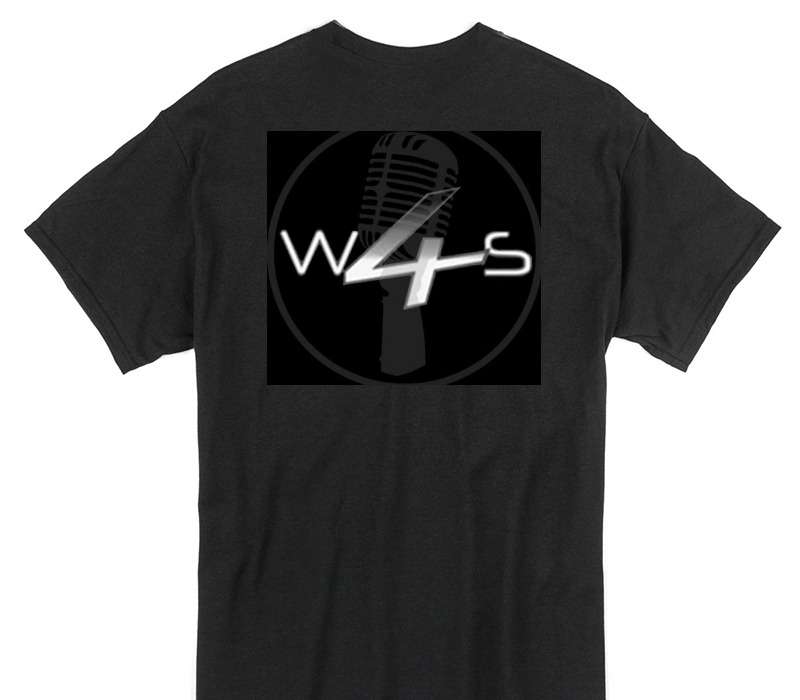 Custom Gildan 100% Cotton Black T-Shirt