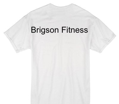 Custom Gildan 100% Cotton White T-Shirt