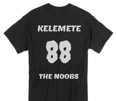 Custom Gildan 100% Cotton Black T-Shirt