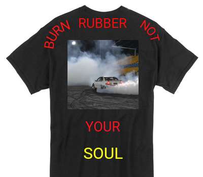 Custom Gildan 100% Cotton Black T-Shirt