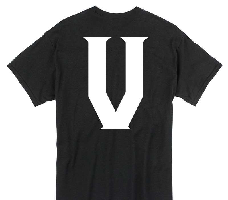 Custom Gildan 100% Cotton Black T-Shirt