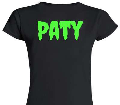 Custom Womens Soft Style 100% Cotton Black T-Shirt