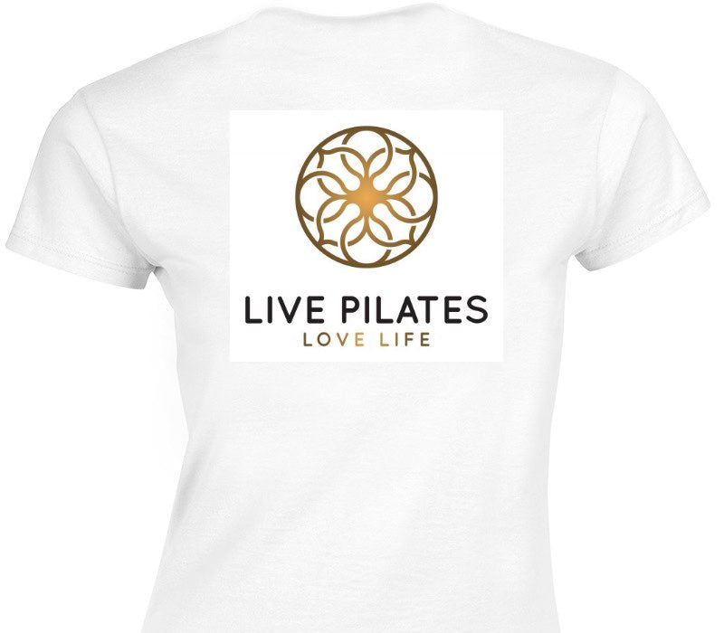Custom Womens Soft Style 100% Cotton White T-Shirt
