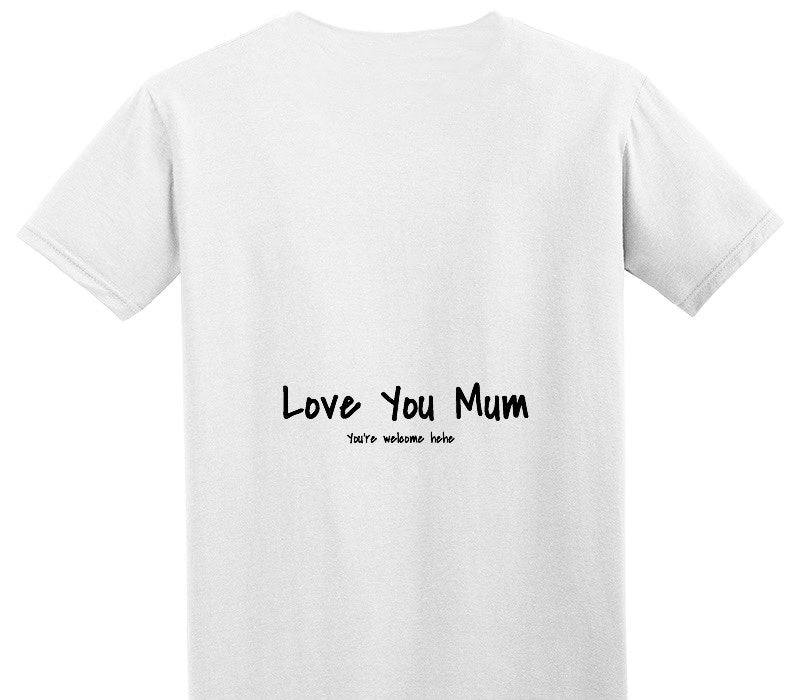 Custom Adult Soft Style 100% Cotton White T-Shirt