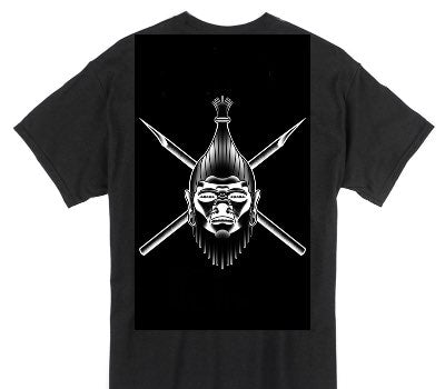 Custom Gildan 100% Cotton Black T-Shirt