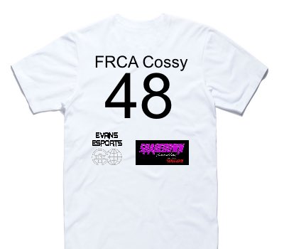 Custom AS Colour 100% Cotton White T-Shirt