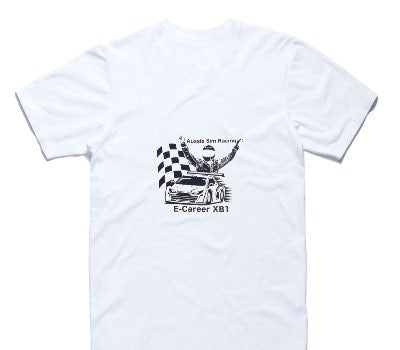 Custom AS Colour 100% Cotton White T-Shirt