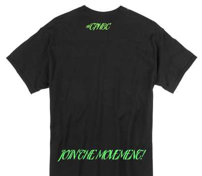 Custom Gildan 100% Cotton Black T-Shirt