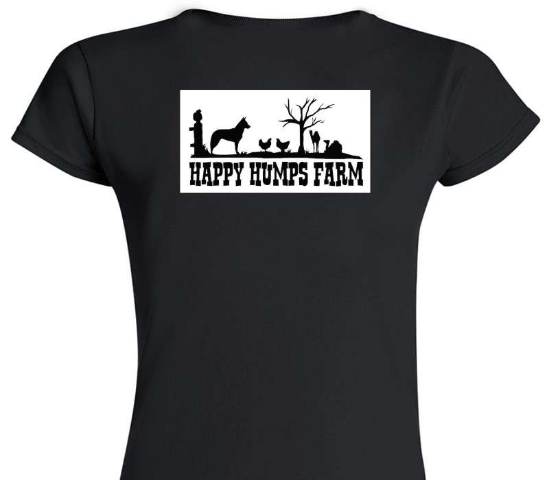 Custom Womens Soft Style 100% Cotton Black T-Shirt