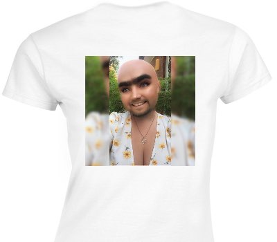 Custom Womens Soft Style 100% Cotton White T-Shirt