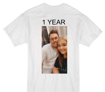 Custom Gildan 100% Cotton White T-Shirt
