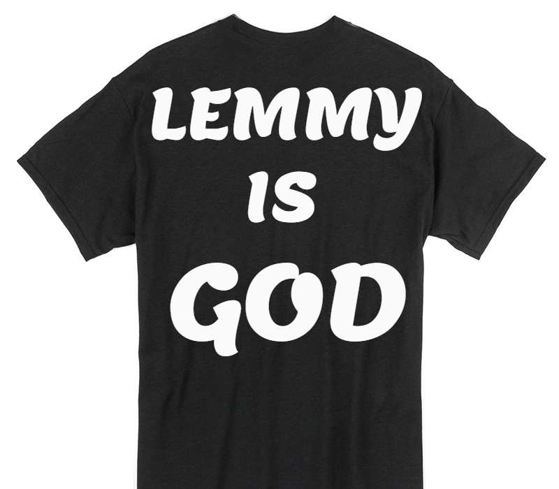 Custom Gildan 100% Cotton Black T-Shirt