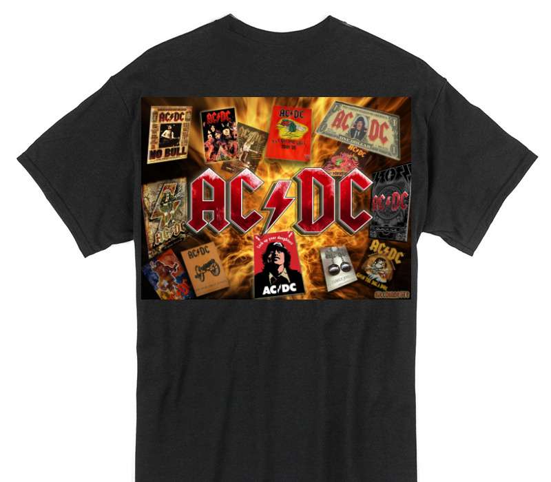 Custom Gildan 100% Cotton Black T-Shirt