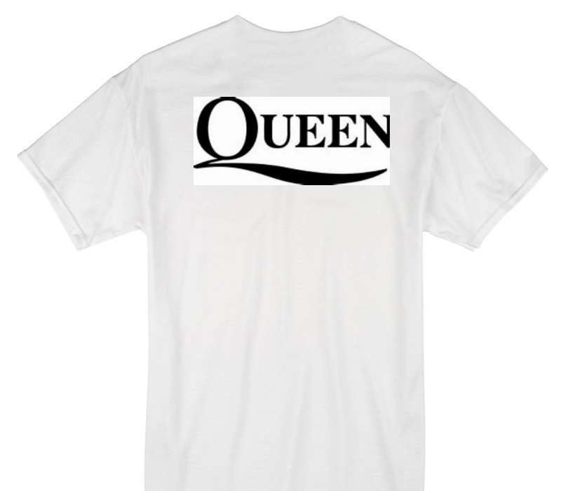 Custom Gildan 100% Cotton White T-Shirt