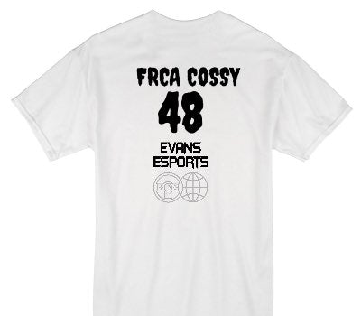 Custom Gildan 100% Cotton White T-Shirt