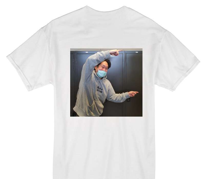 Custom Gildan 100% Cotton White T-Shirt
