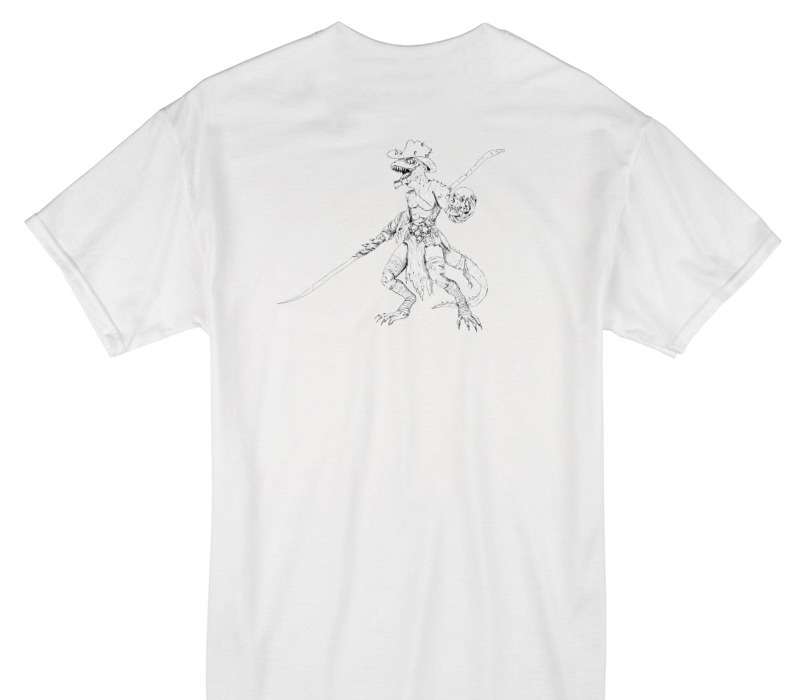 Custom Gildan 100% Cotton White T-Shirt