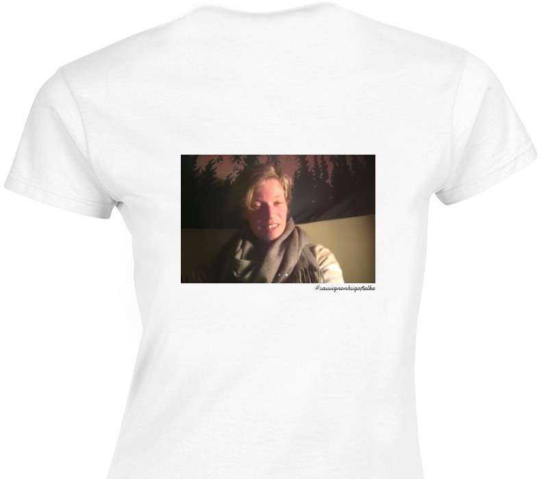 Custom Womens Soft Style 100% Cotton White T-Shirt