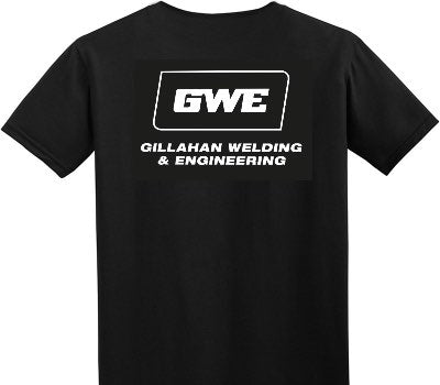 Custom Adult Soft Style 100% Cotton Black T-Shirt