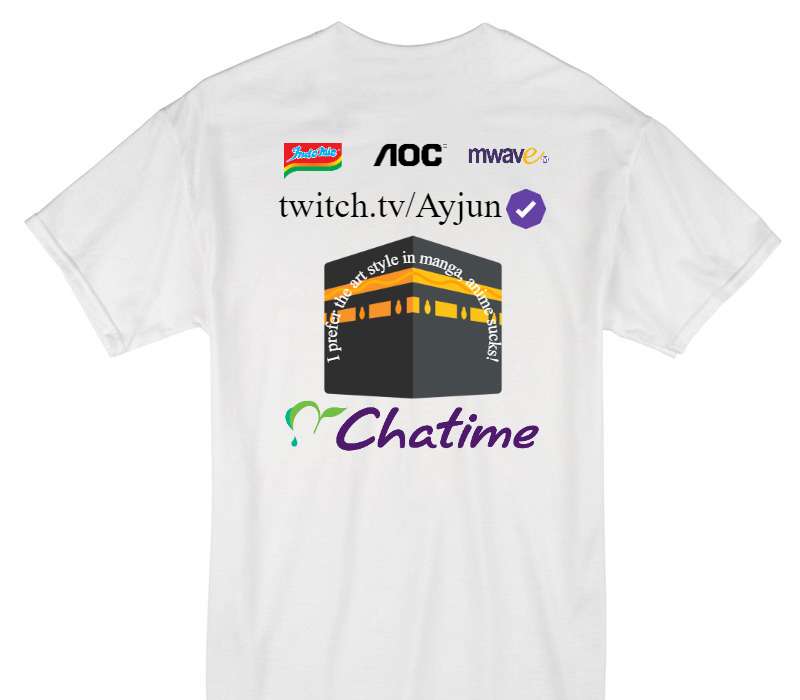 Custom Gildan 100% Cotton White T-Shirt