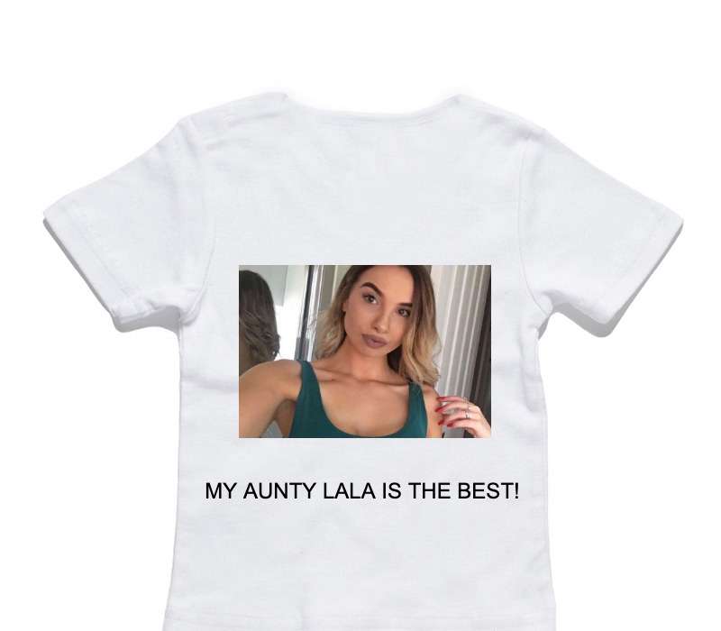 Custom AS Colour White Baby T-Shirt