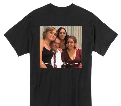 Custom Gildan 100% Cotton Black T-Shirt