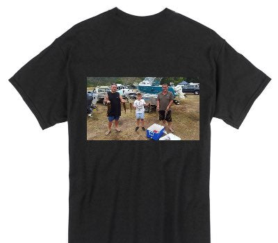 Custom Gildan 100% Cotton Black T-Shirt